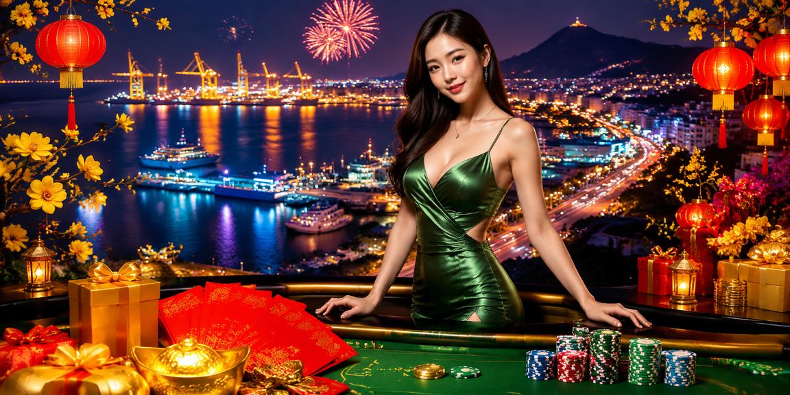 Phong bì đỏ may mắn và đèn lồng trang trí – biểu tượng ưu đãi đặc biệt dịp lễ tết tại Vũng Tàu